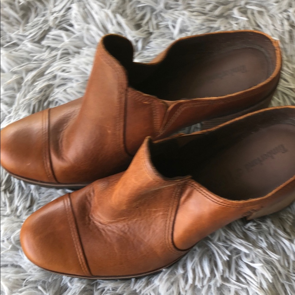 Brown Slip-On Loafers with Minimalist Design